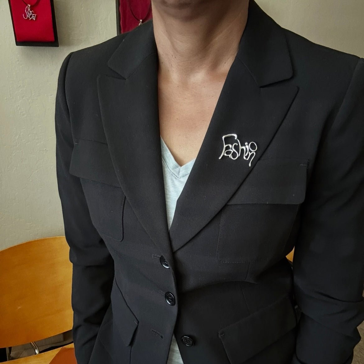 Fashion - Sterling Silver with Leather Necklace