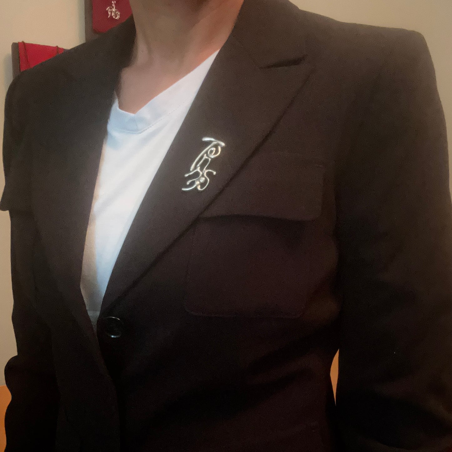 Tennis- Sterling Silver with Leather Necklace