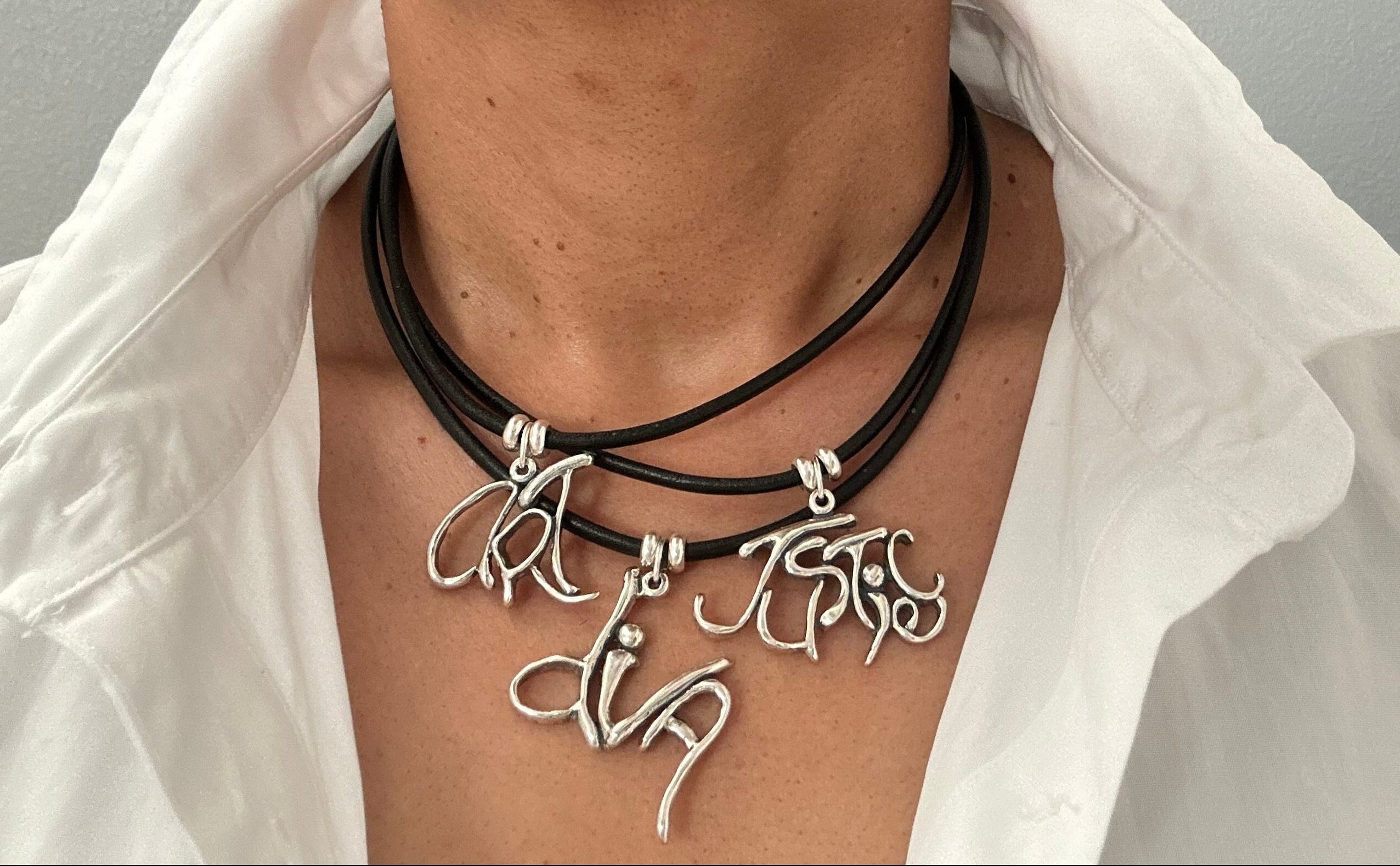 Word Art Jewelry, Stylized Heritage